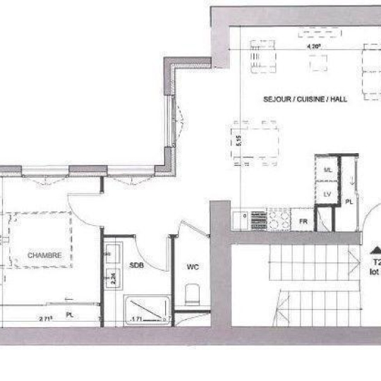  Annonces CRAPONNE : Apartment | LYON (69005) | 45 m2 | 273 000 € 