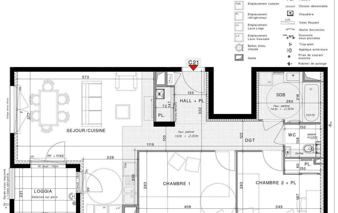 Annonces CRAPONNE : Appartement | CHASSIEU (69680) | 65 m2 | 305 000 € 