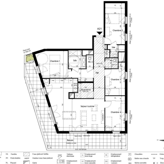  Annonces CRAPONNE : Appartement | LYON (69009) | 130 m2 | 610 000 € 