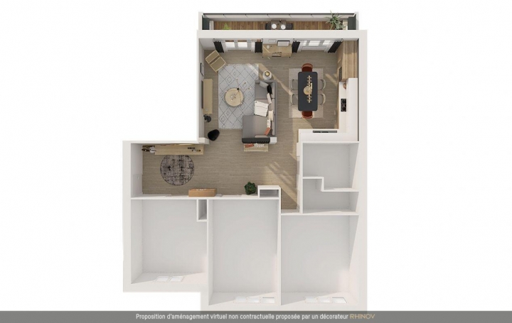 Annonces CRAPONNE : Appartement | LYON (69003) | 91 m2 | 365 000 € 
